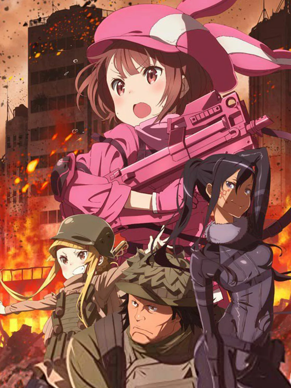 Đao Kiếm Thần Vực Gun Gale Online Sword Art Online Alternative: Gun Gale Online