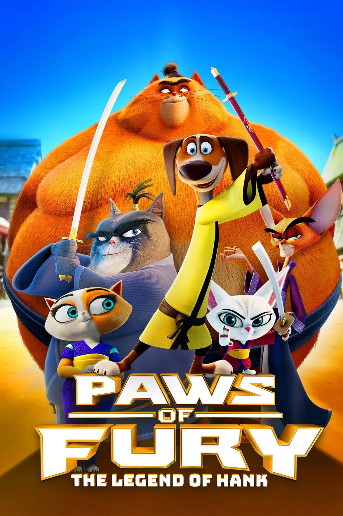 Môn Phái Võ Mèo: Huyền Thoại Một Chú Chó Paws of Fury: The Legend of Hank